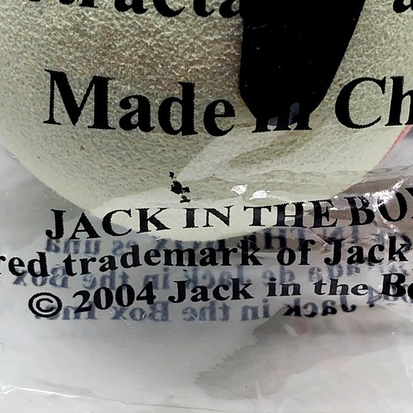 2004 Jack in the Box - Jack Red Nose Reindeer Car Antenna Ball Topper - NIP - Picture 3 of 6